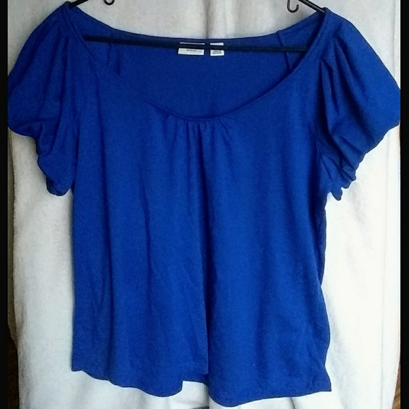 Cato Scoop Neck flutter sleeve Blouse - Picture 2 of 3